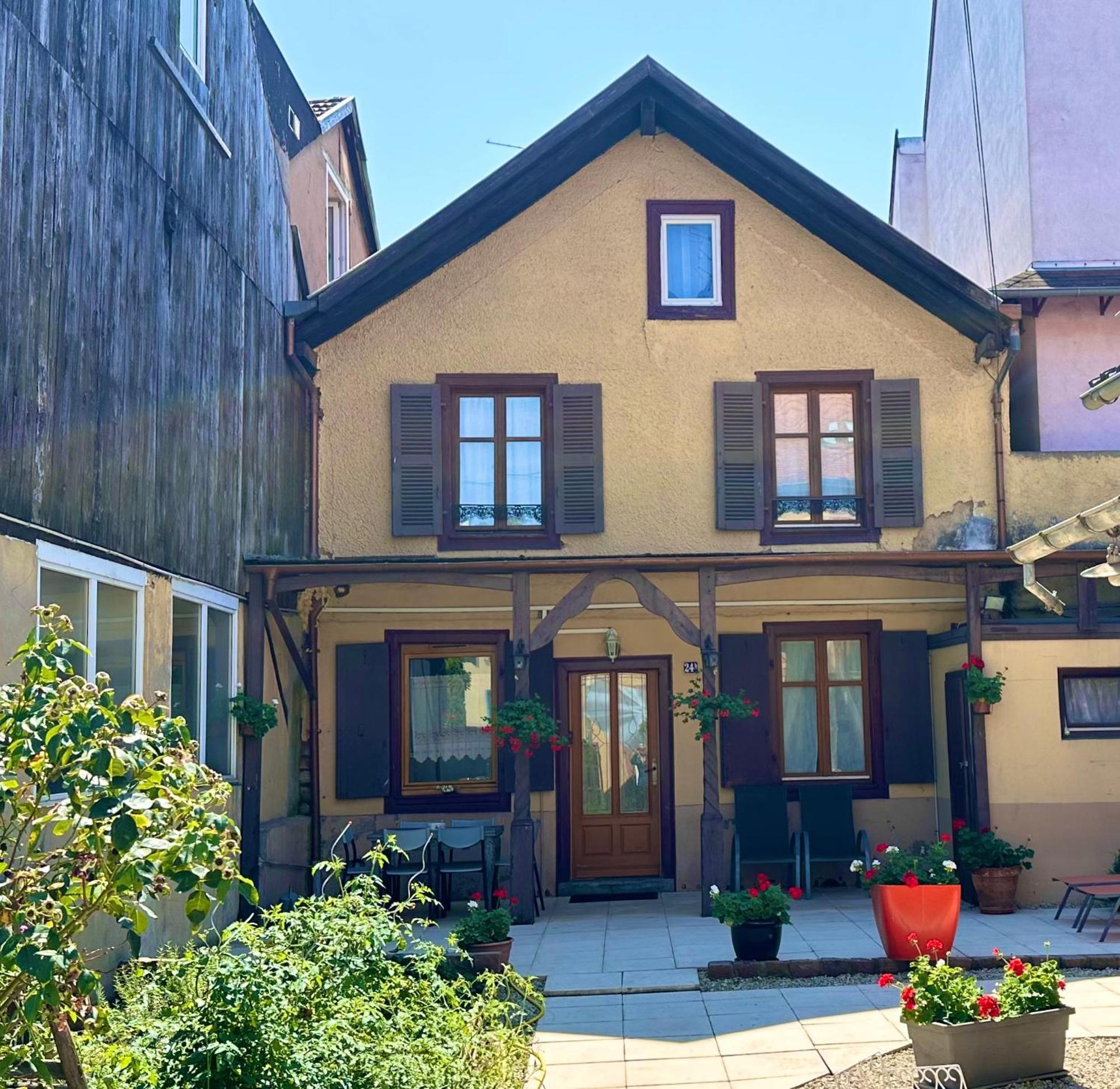 Maison Avec Terrasse Colmar Centre-Cottage Garden Terrace Center Old Town קולמר מראה חיצוני תמונה